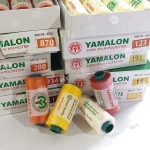 Benang jahit YAMALON (Merah-Kuning)