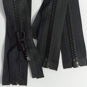 Resleting jaket YEE 30cm-80cm HITAM