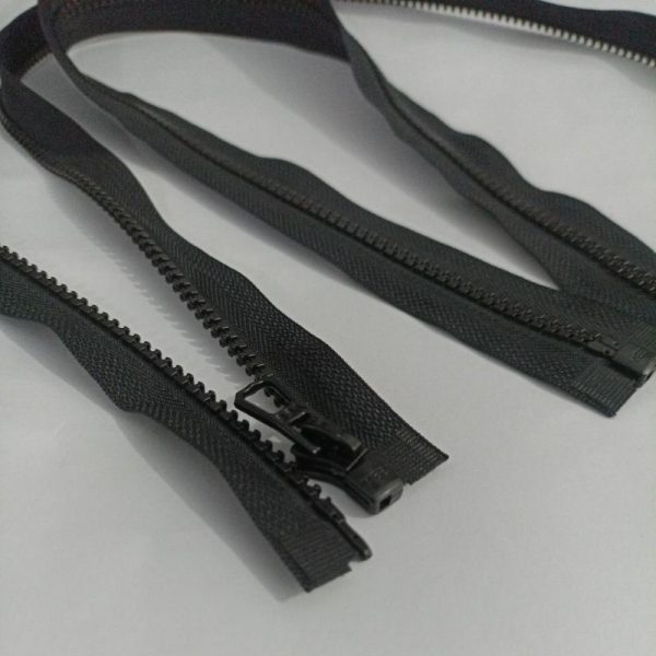 Resleting jaket YEE 30cm-80cm HITAM