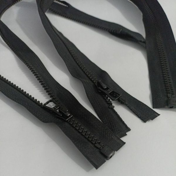Resleting jaket YEE 30cm-80cm HITAM